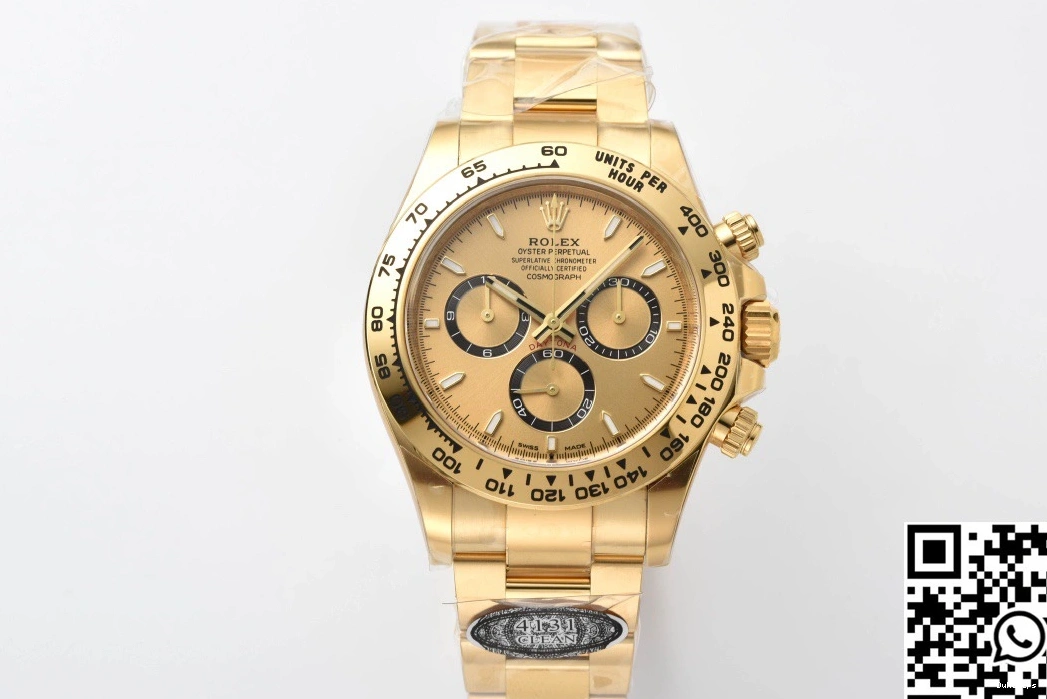 Factory Full M126508 Clean Cosmograph Daytona Rolex Gold 0211